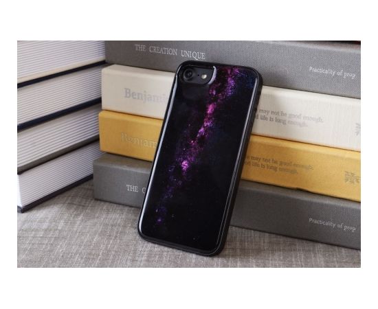 iKins case for Apple iPhone 8/7 milky way black