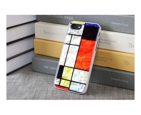 iKins case for Apple iPhone 8/7 mondrian white