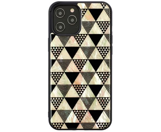 iKins case for Apple iPhone 12 Pro Max pyramid black