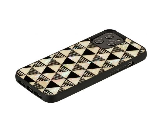 iKins case for Apple iPhone 12 Pro Max pyramid black