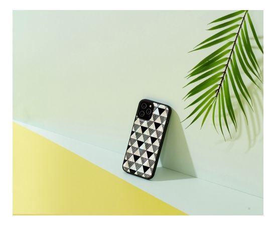 iKins case for Apple iPhone 12 Pro Max pyramid black