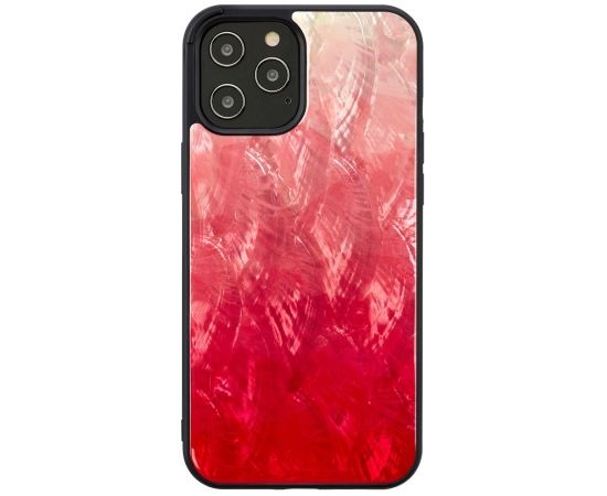 iKins case for Apple iPhone 12/12 Pro pink lake black