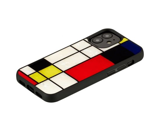 iKins case for Apple iPhone 12 mini mondrian black