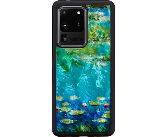 iKins case for Samsung Galaxy S20 Ultra water lilies black