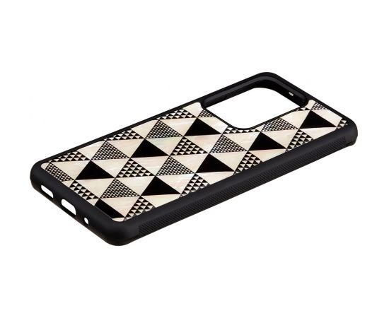 iKins case for Samsung Galaxy S20 Ultra pyramid black