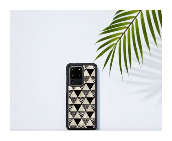 iKins case for Samsung Galaxy S20 Ultra pyramid black