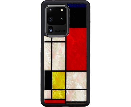 iKins case for Samsung Galaxy S20 Ultra mondrian black