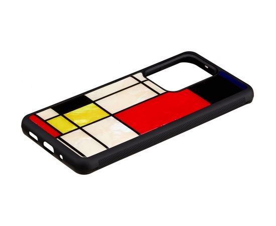 iKins case for Samsung Galaxy S20 Ultra mondrian black