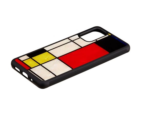 iKins case for Samsung Galaxy S20+ mondrian black