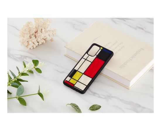 iKins case for Samsung Galaxy S20+ mondrian black