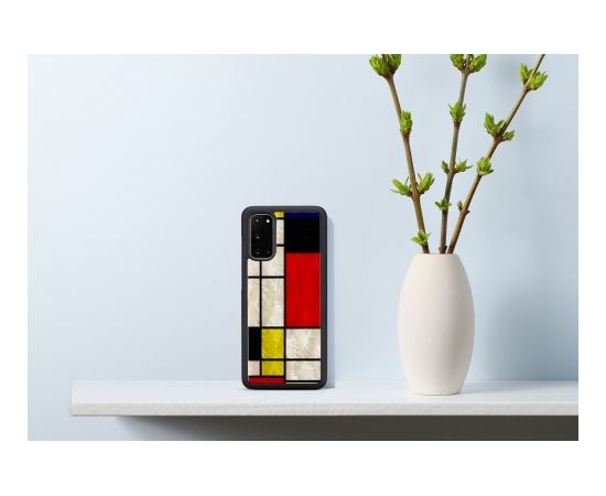 iKins case for Samsung Galaxy S20 mondrian black