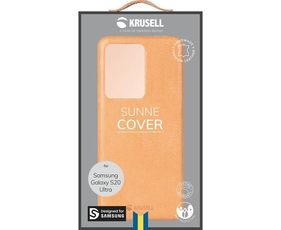 Krusell Sunne Cover Samsung Galaxy S20 Ultra vintage nude