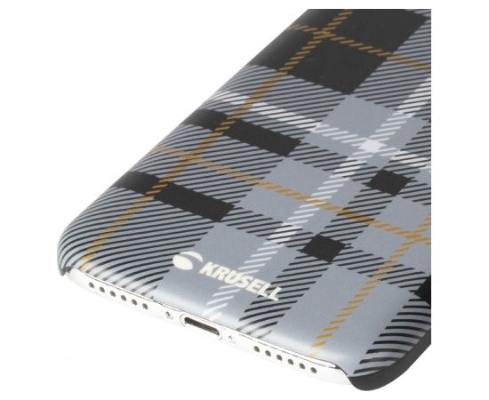 Krusell Limited Cover Apple iPhone 8/7 plaid dark grey