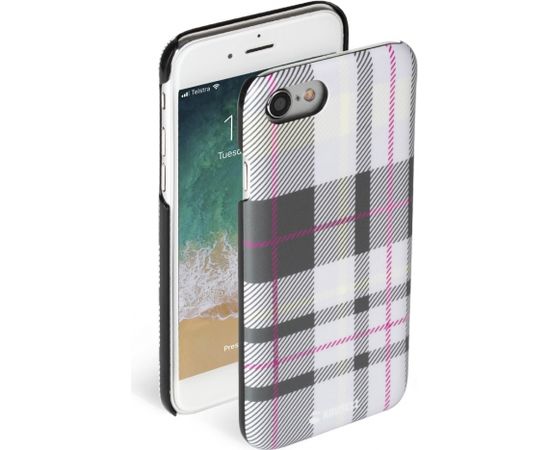 Krusell Limited Cover Apple iPhone 8/7 plaid light grey