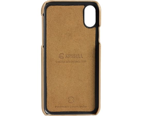 Krusell Sunne 2 Card Cover Apple iPhone XS Max vintage nude