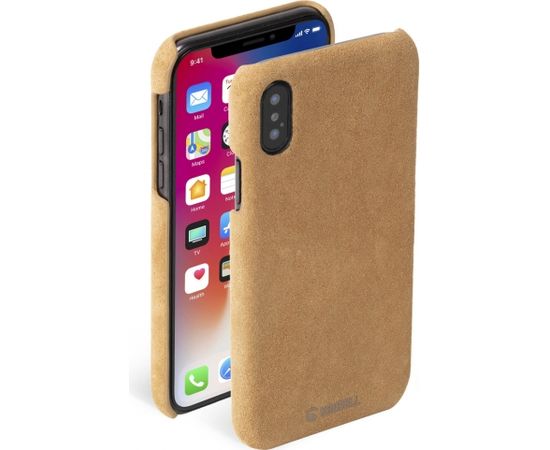 Krusell Broby Cover Apple iPhone XS Max cognac