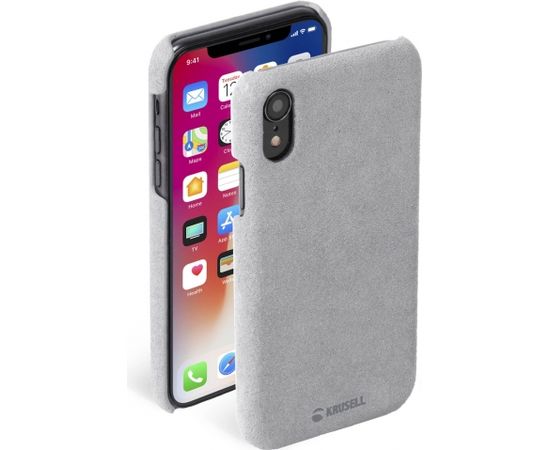 Krusell Broby Cover Apple iPhone XS Max light grey