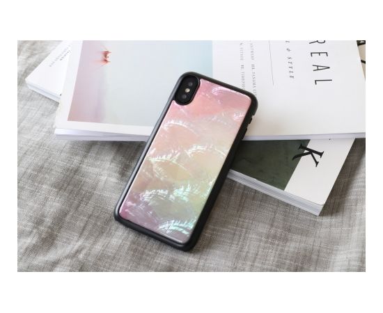 iKins SmartPhone case iPhone XS/S water flower black