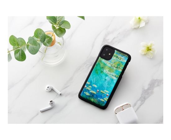 iKins SmartPhone case iPhone 11 water lilies black