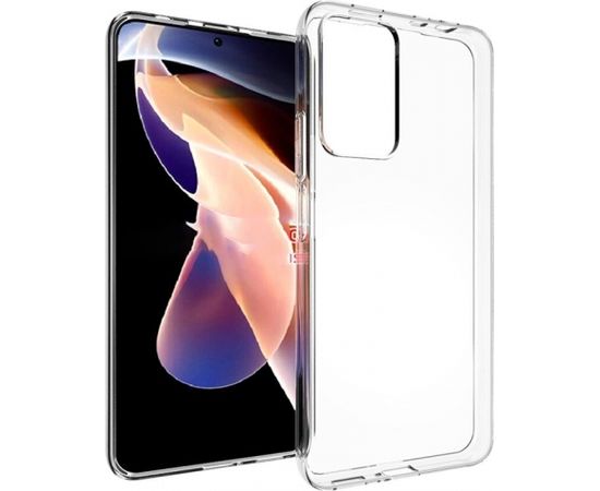 Fusion Ultra Back Case 2 mm прочный силиконовый чехол для Xiaomi Redmi Note 11T Pro | Poco X4 GT прозрачный