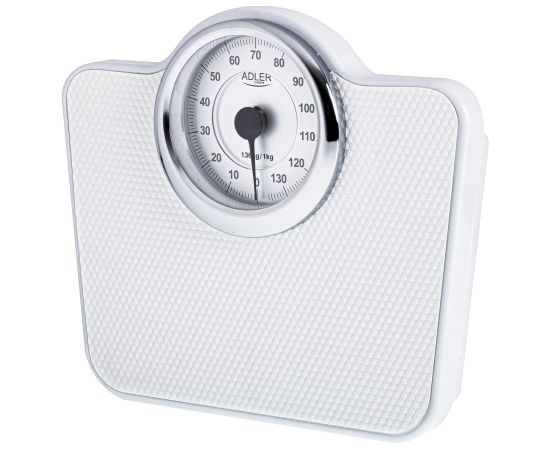 Adler Mechanical Bathroom Scale AD 8180	 Maximum weight (capacity) 136 kg, Accuracy 1000 g, White