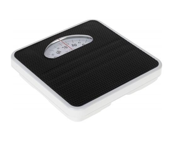 Adler Mechanical Bathroom Scale AD 8179 Maximum weight (capacity) 136 kg, Accuracy 1000 g, Black/White