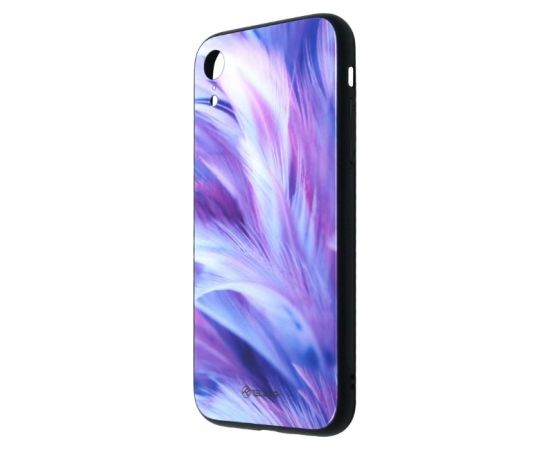 Tellur Cover Glass print for iPhone XR feather