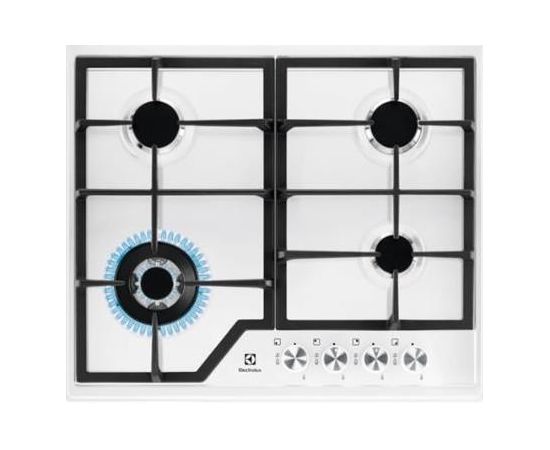 Electrolux EGS6436WW hob White Built-in Gas 4 zone(s)