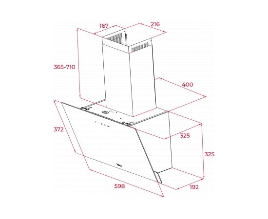 Hood Teka DVN64030BK