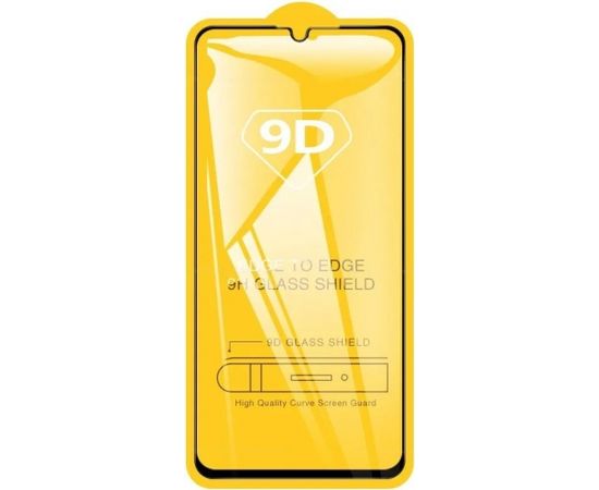 RoGer Full Face 9D Tempered Glass Защитное стекло для экрана Apple iPhone XR / iPhone 11 Черное