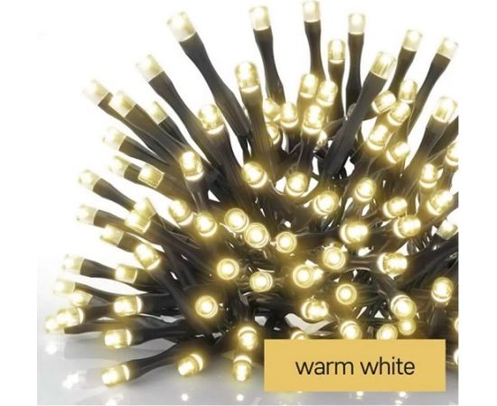 Светодиодная гирлянда / занавес, 30Vdc, 2,5x0,9м, 100 x LED, подключаемый, теплый белый цвет, без блока питания, EMOS