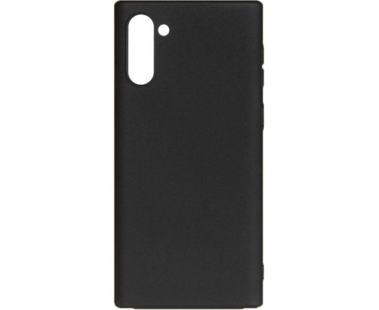 Evelatus  
       Samsung  
       Note 10 Soft Touch Silicone 
     Black