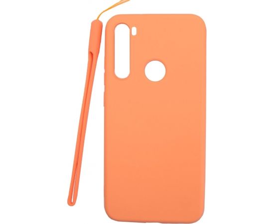 Evelatus  
       Xiaomi  
       Xiaomi Redmi Note 8 / Redmi Note 8 2021 Soft Touch Silicone Case with Strap 
     Pink