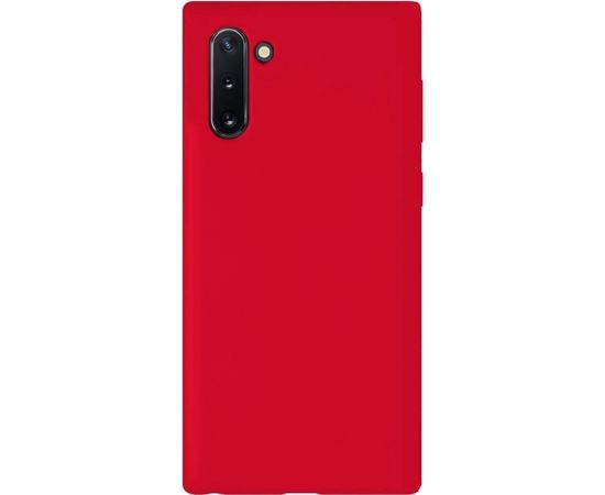 Evelatus  
       Samsung  
       Galaxy Note 10 Soft Case with bottom 
     Red