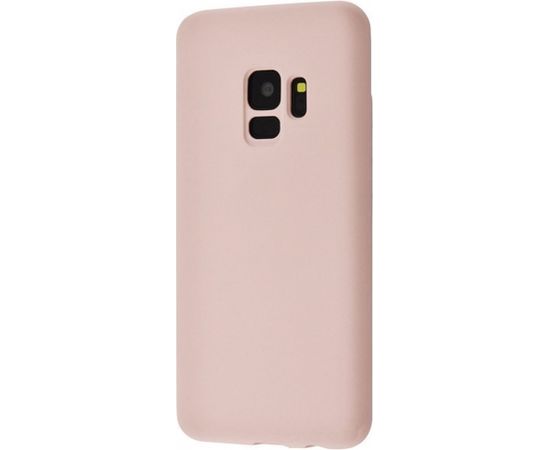 Evelatus  
       Samsung  
       S9 Plus Soft Case with bottom 
     Pink Sand