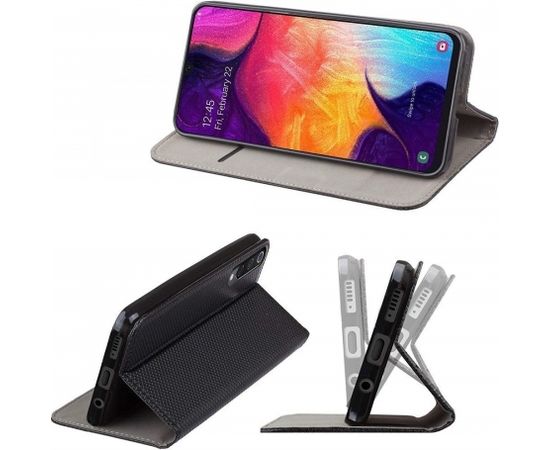 Fusion Magnet Book case grāmatveida maks Xiaomi Poco M4 Pro 4G melns