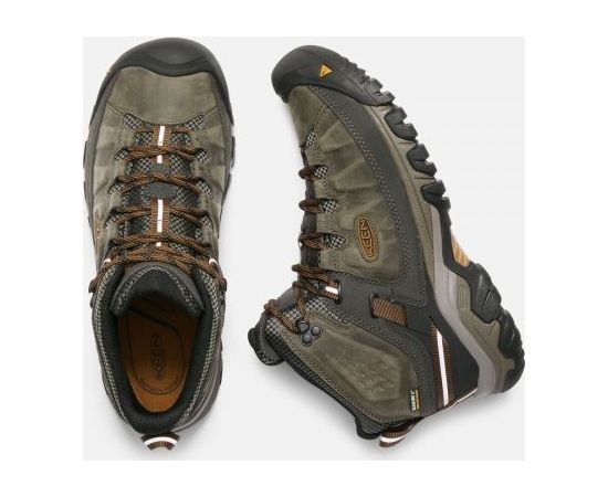 Keen Men's Targhee III Waterproof Mid / Pelēka / Brūna / 42