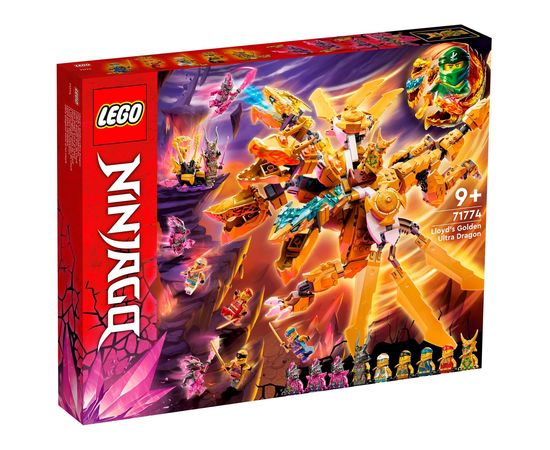 LEGO Ninjago Lloyd Zelta ultrapūķis 71774