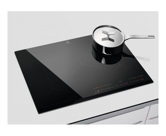 Electrolux EIV835 Black Built-in 80 cm Zone induction hob 5 zone(s)