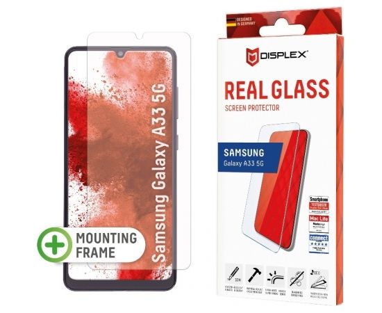 Samsung Galaxy A33 5G Real 2D Glass By Displex Transparent