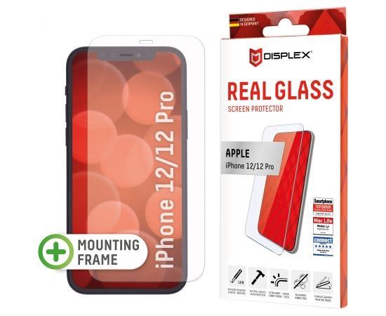 Apple iPhone 12/12 Pro Real 2D Screen Glass By Displex Transparent