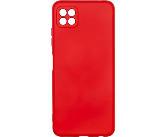 Evelatus  
       Samsung  
       Galaxy A22 5G Soft Touch Silicone Case 
     Red
