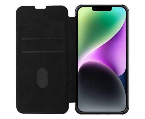 Nillkin Qin Pro Leather Case for iPhone 14 Plus (Black)