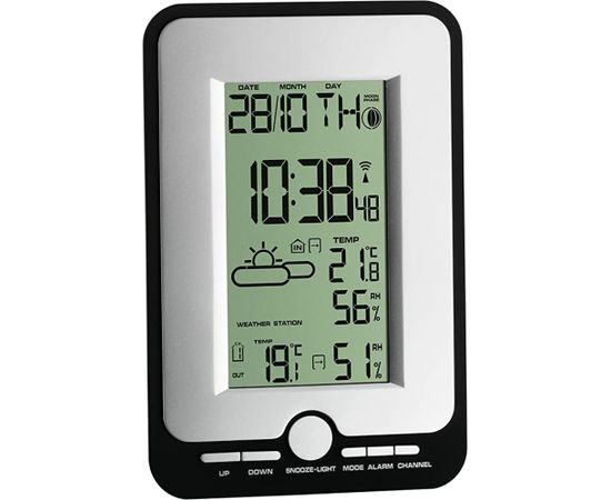 TFA wireless weather station MULTY (silver/black)