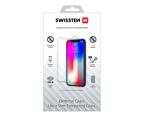 Swissten Ultra Slim Tempered Glass Premium 9H Aizsargstikls Xiaomi Poco X3 Pro