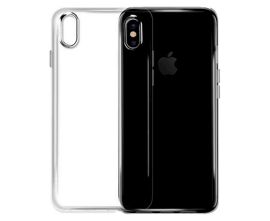 Fusion Ultra Back Case 2 mm Прочный Силиконовый чехол для Apple iPhone X | XS Прозрачный