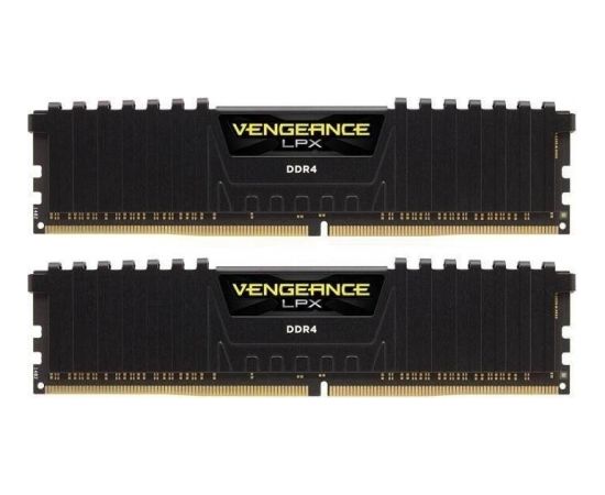 Corsair DDR4 - 64 GB -3600 - CL - 18 - Dual Kit, RAM (black, CMK64GX4M2D3600C18, Vengeance LPX)