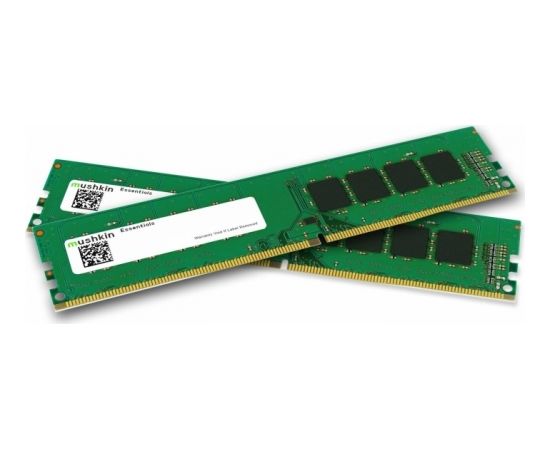 Mushkin DDR4 - 64 GB -3200 - CL - 22 - Dual Kit, RAM (MES4U320NF32GX2, Essentials)