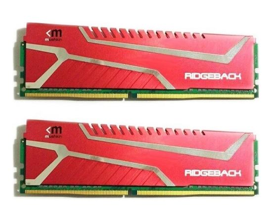 Mushkin DDR4 - 16 GB -3466 - CL - 18 - Dual kit - Redline (red, MRB4U346JLLM8GX2)