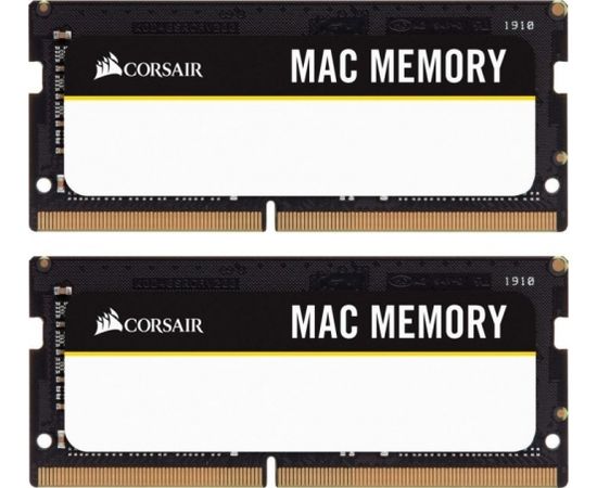 Corsair Mac Memory DDR4 - 32GB -2666 - CL - 18 - Dual Kit (CMSA32GX4M2A2666C18)